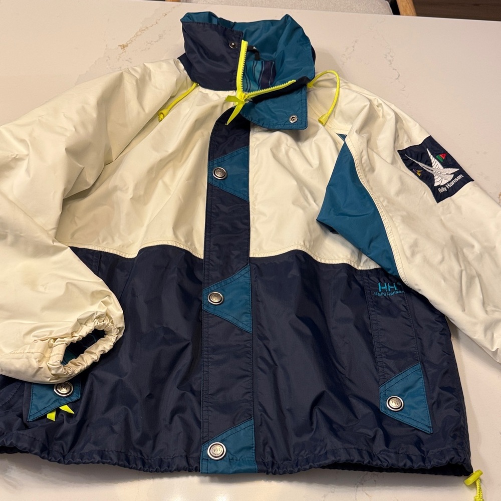 Helly Hansen men’s sailing coat size medium - vintage